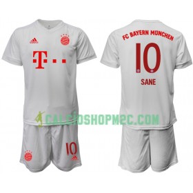 Bayern Monaco Leroy Sane 10 Bambino Maglia Trasferta 2020/2021 Manica Corta (+ Pantaloncini)